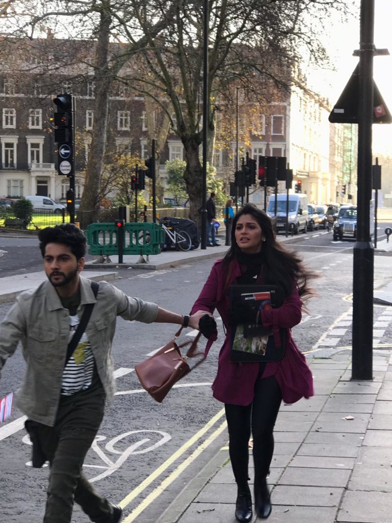 Krishna Chali London team shoots in London - 2