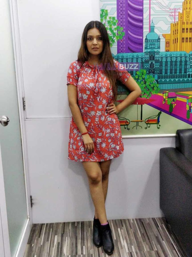 Mansi Srivastava poses after a fun LIVE chat with IWMBuzz - 3