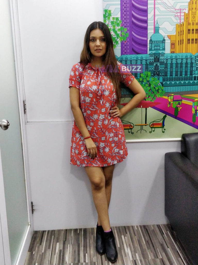 Mansi Srivastava poses after a fun LIVE chat with IWMBuzz - 4