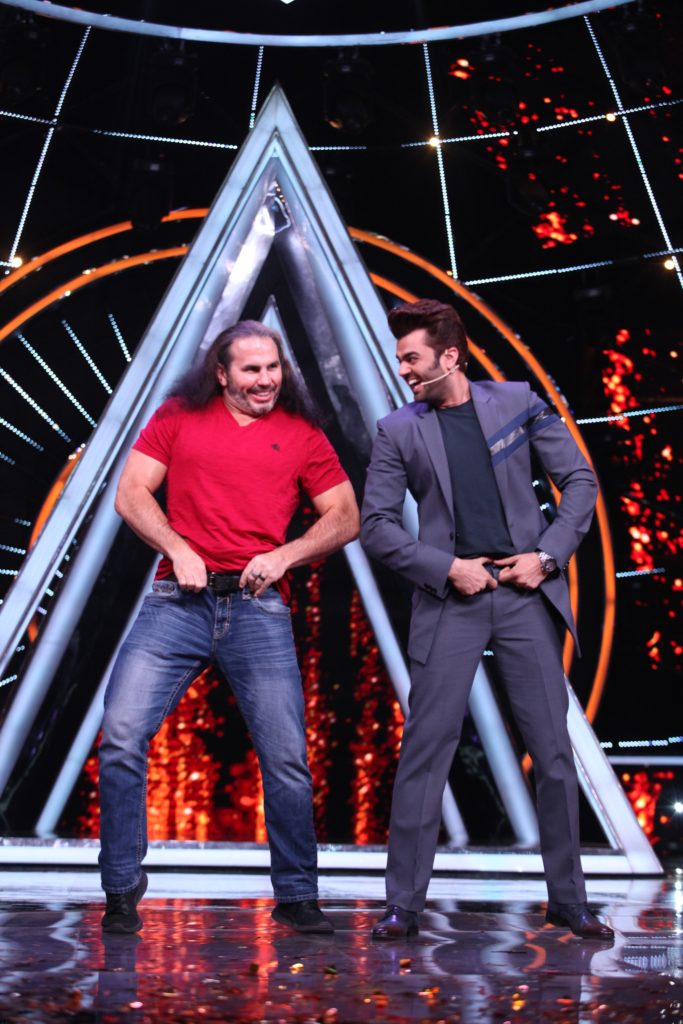 Matt Hardy and Badshah on Indian Idol 10 - 5