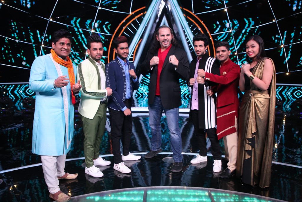 Matt Hardy and Badshah on Indian Idol 10 - 6