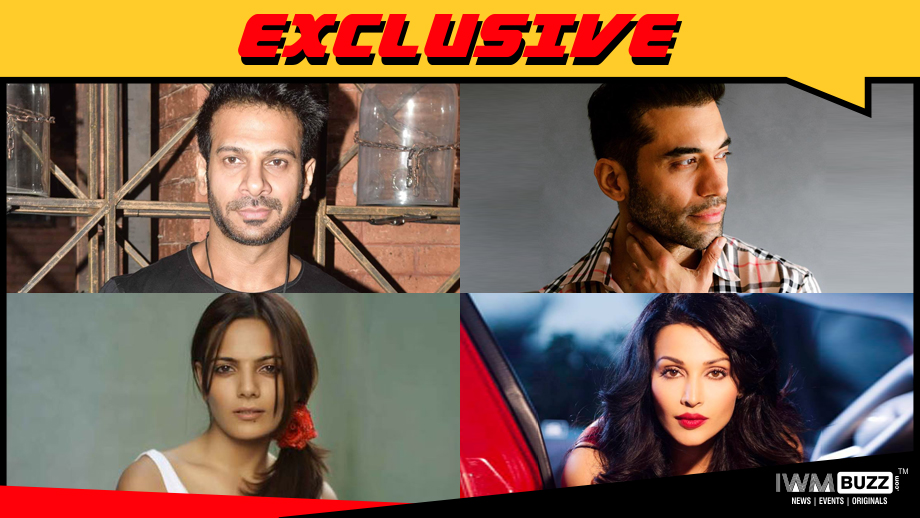 Karan Veer Mehra, Kushal Punjabi, Kuki Grewal and Flora Saini in SonyLIV’s Heartbreak Hotel