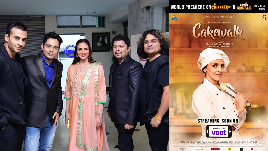 Rishtey Cineplex to showcase celebrated journalist, Ram Kamal Mukherjee’s directorial debut ‘Cakewalk’ starring Esha Deol Takhtani