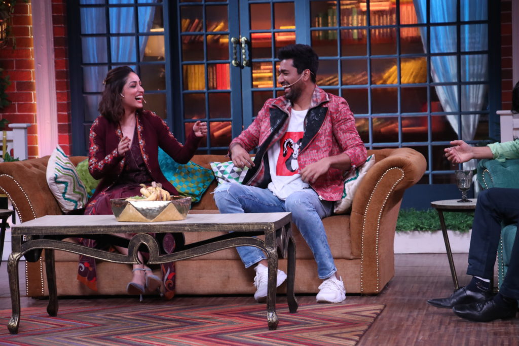 Vicky Kaushal and Yami Gautam on The Kapil Sharma Show - 3