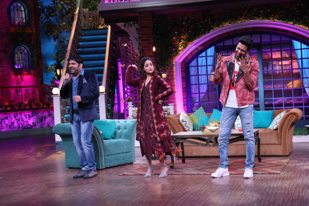 Vicky Kaushal and Yami Gautam on The Kapil Sharma Show - 4