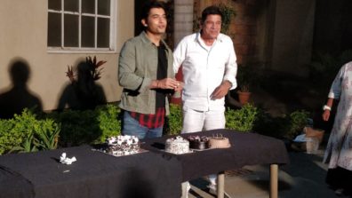 Sharad Malhotra’s birthday celebration on set