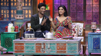 Sushant Singh Rajput and Bhumi Pednekar have fun on Kanpur Waale Khuranas