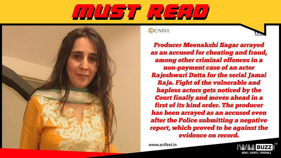 CINTAA vs Meenakshi Sagar row: Court rules against Meenakshi?