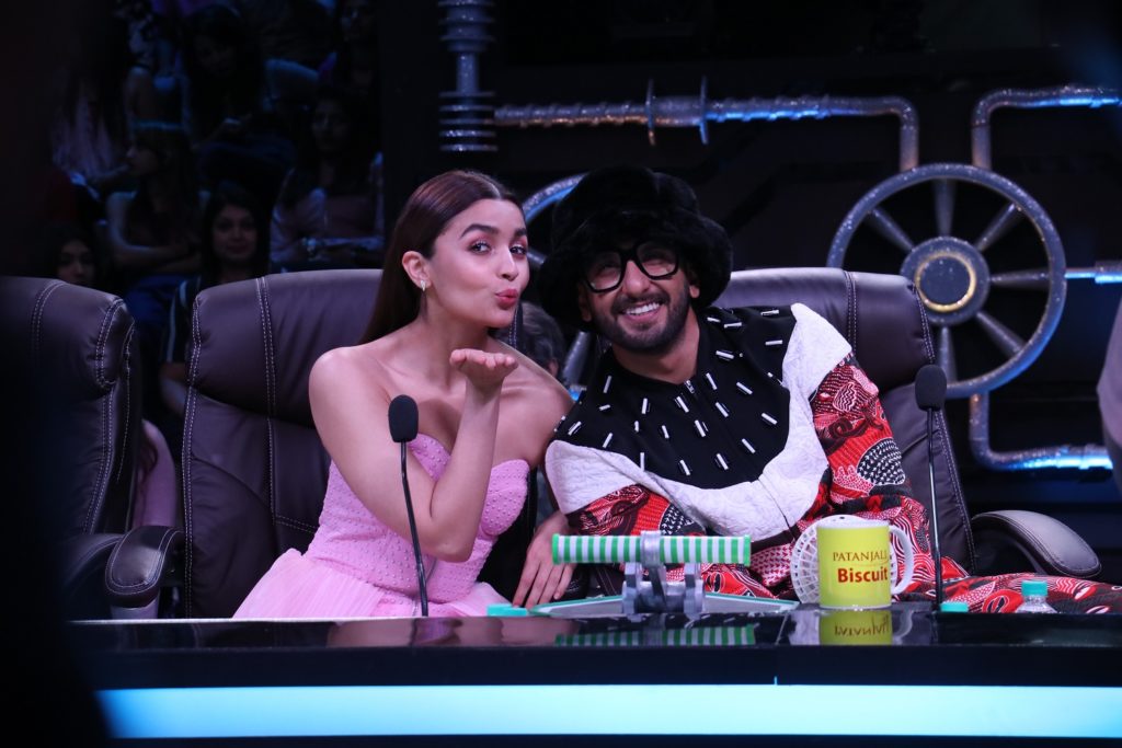 Ranveer Singh and Alia Bhatt on Super Dancer Chapter 3 - 4