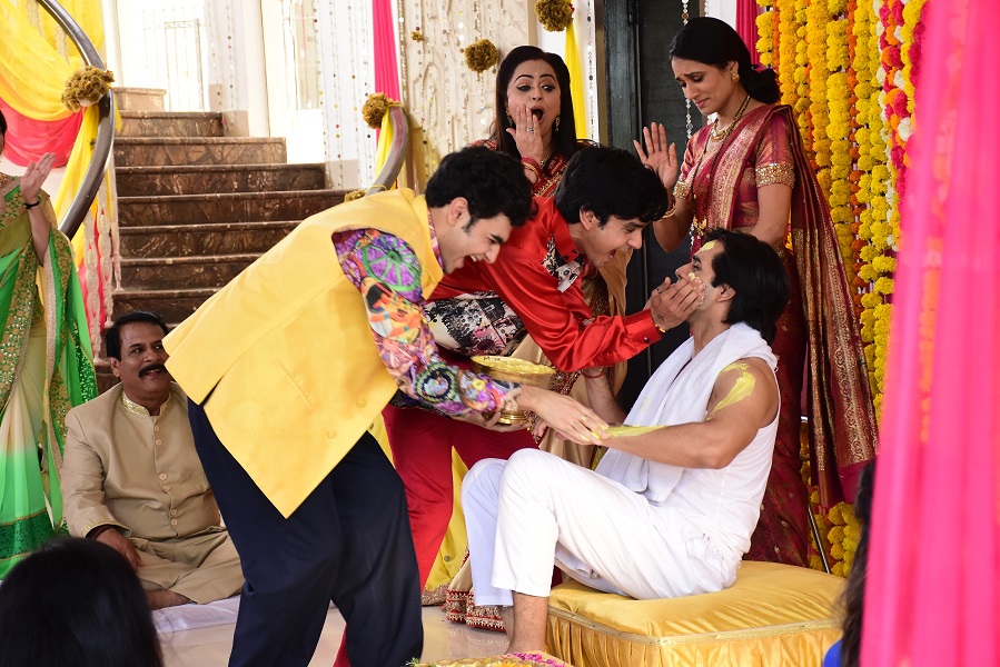 Naina and Sameer’s Haldi ceremony pics from Yeh Un Dinon Ki Baat Hai - 0