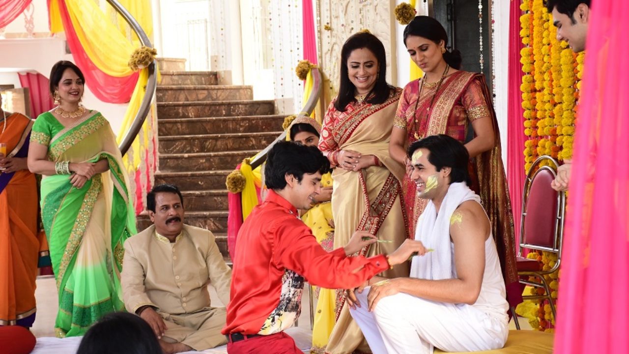 Naina and Sameer's Haldi ceremony pic from Yeh Un Dinon Ki Baat Hai 11