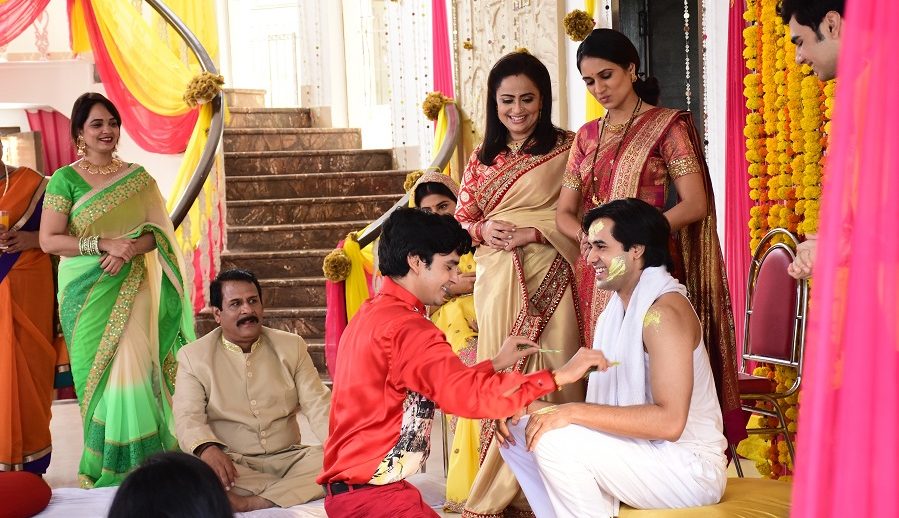 Naina and Sameer's Haldi ceremony pic from Yeh Un Dinon Ki Baat Hai 11