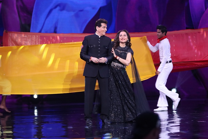 Jeetendra and Jaya Prada grace Super Dancer Chapter 3 - 7