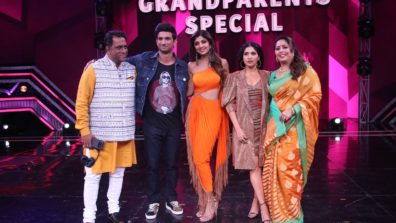 Sushant Singh Rajput and Bhumi Pednekar on Super Dancer Chapter 3