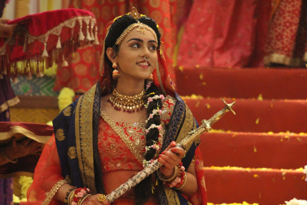 Candid moments from the sets of RadhaKrishn - 9