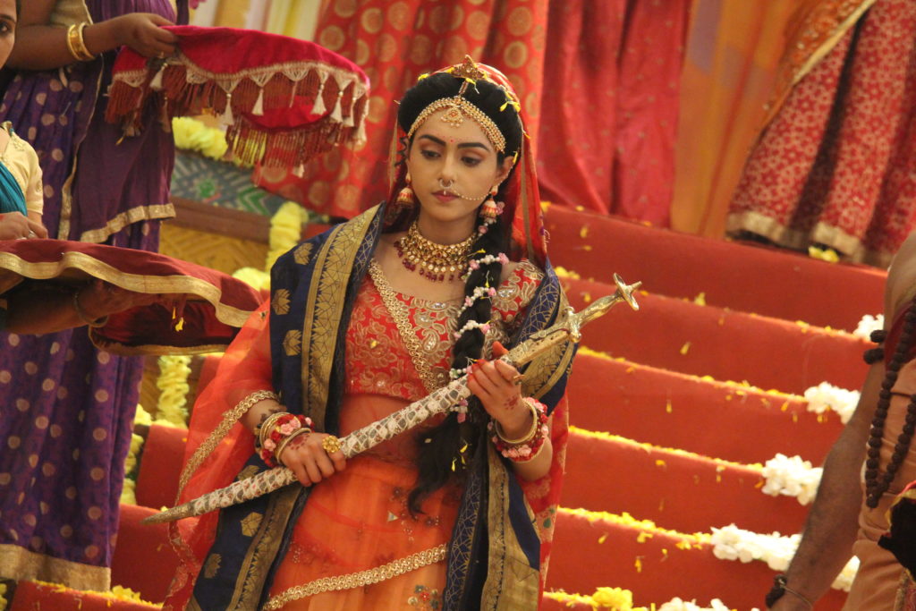 Candid moments from the sets of RadhaKrishn - 12