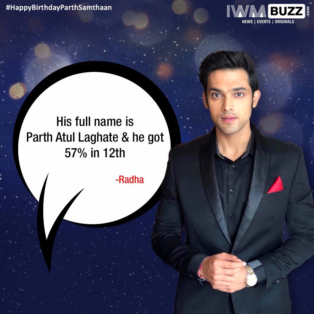 Happy Birthday Parth Samthaan: Interesting trivias by fans - 3