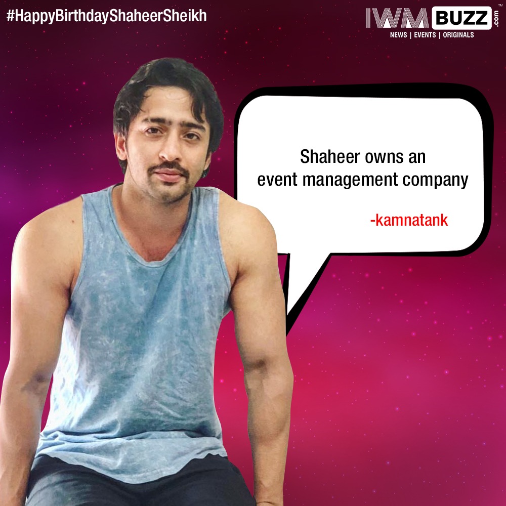 #HappyBirthday ShaheerSheikh: Interesting trivias by fans - 1