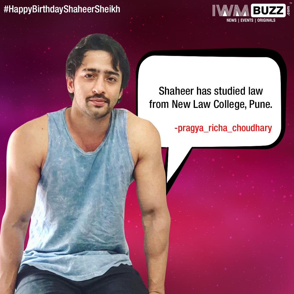 #HappyBirthday ShaheerSheikh: Interesting trivias by fans - 3