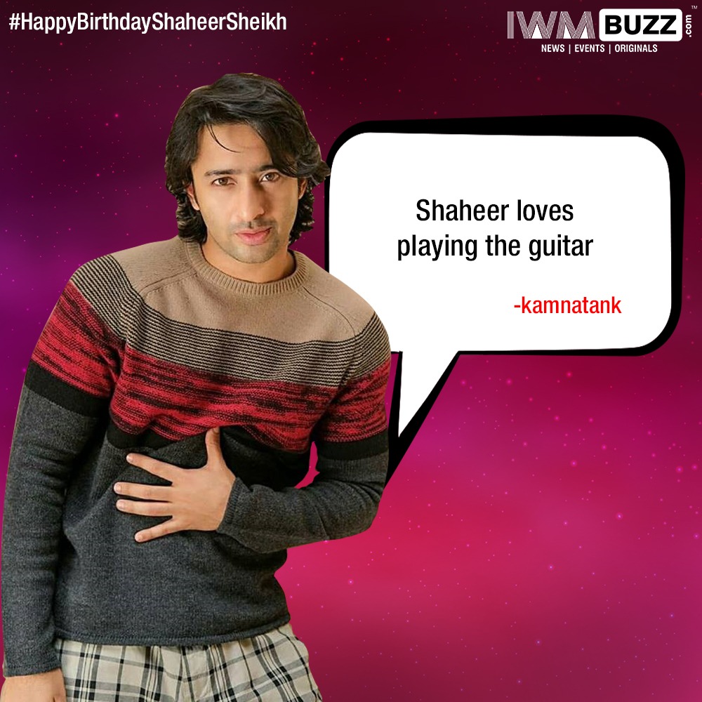 #HappyBirthday ShaheerSheikh: Interesting trivias by fans - 4