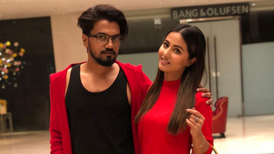 Hina Khan to shoot with Rocky Jaiswal for Kitchen Champion