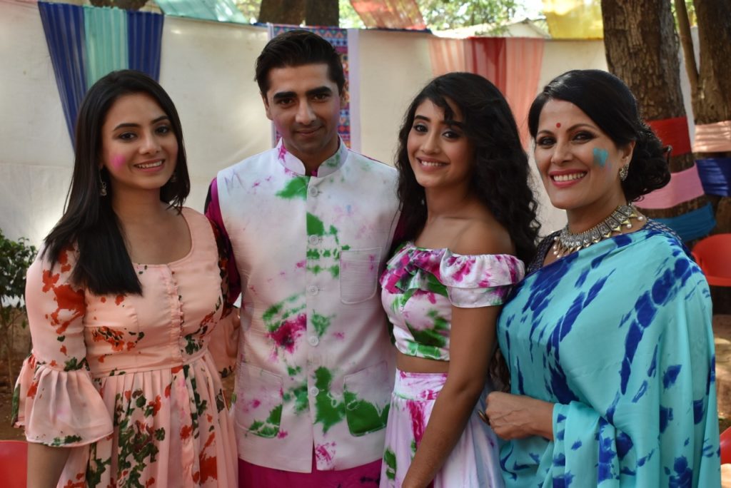 Holi Celebration on Yeh Rishta Kya Kehlata Hai and Yeh Rishtey Hai Pyaar Ke - 7