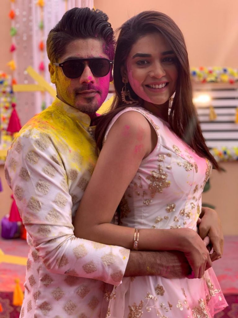 Kundali Bhagya’s Srishti and Sameer’s Holi celebration