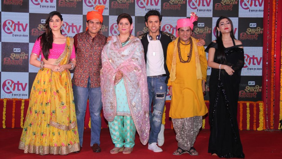 Launch of &TV's Shaadi Ke Siyape