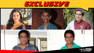 Prachee Shah, Makrand Deshpande, Darshan Zariwala, Zakir Hussain and Daya Shankar Pandey in Eros Now’s series Modi