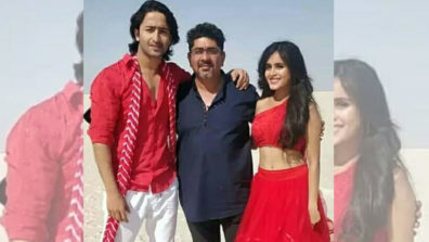 Shaheer Sheikh and Rhea Sharma dazzle in ‘Gujju attire’ for Yeh Rishtey Hain Pyaar Ke