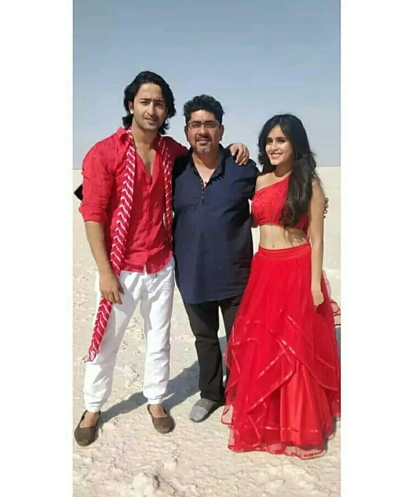 Shaheer Sheikh and Rhea Sharma dazzle in ‘Gujju attire’ for Yeh Rishtey Hain Pyaar Ke 3