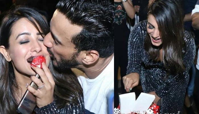 Divyanka Tripathi, Karan Patel, Surbhi Jyoti, Nia Sharma, Pearl V Puri have fun at Anita Hassanandani's birthday bash 9