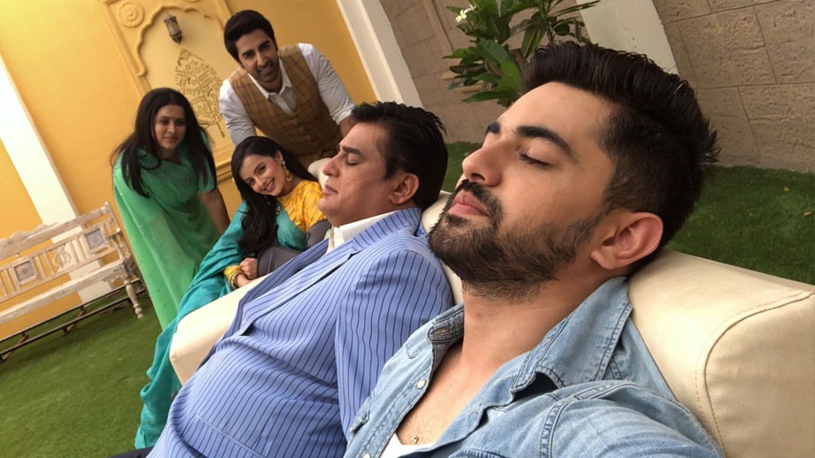 Ek Bhram Sarvagun Sampanna: Actors Zain Imam and Ayub Khan sleep on sets