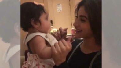 Mouni Roy playing with a kid will make your day!