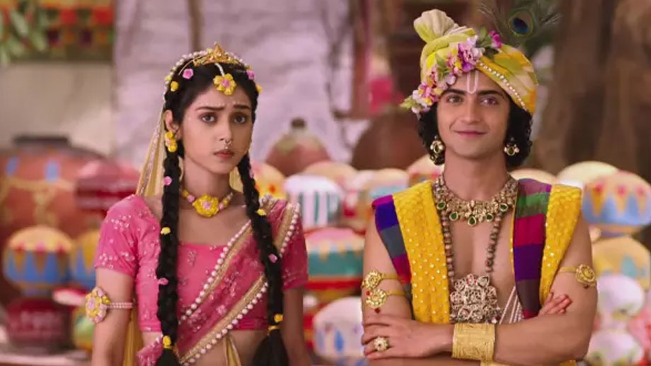 RadhaKrishn: Krishn helps Radha save the people of Barsana from Kans' wrath