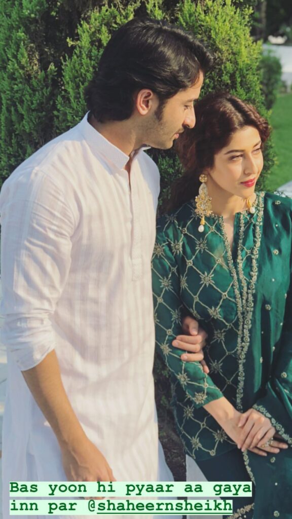 Shaheer Sheikh and Sonarika Bhadoria pen down a cute post for each other! 1