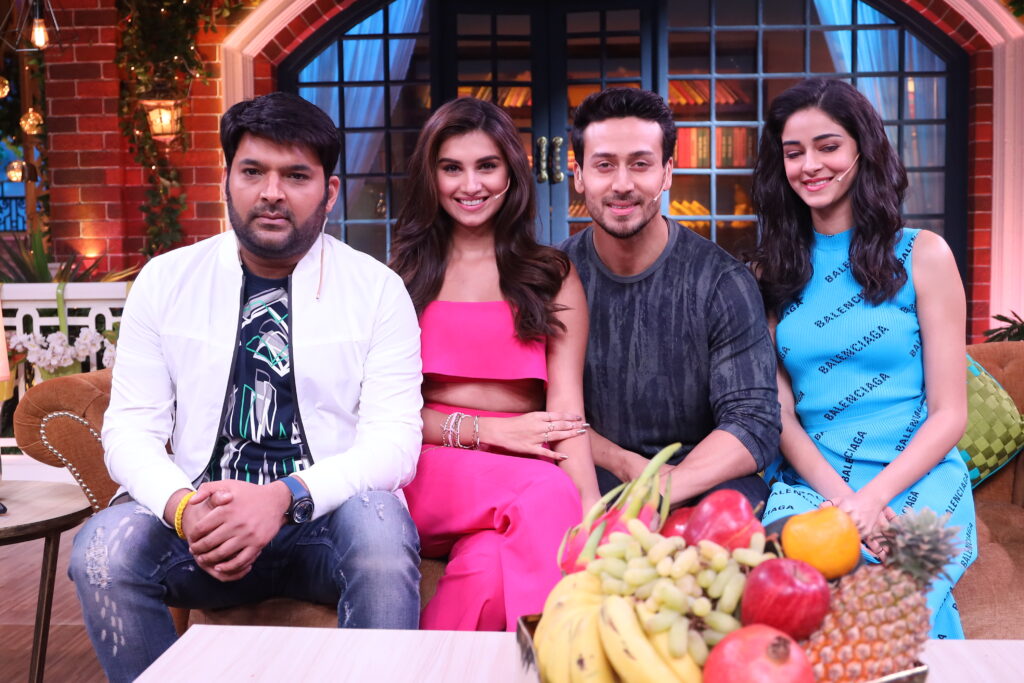Tiger Shroff, Ananya Pandey and Tara Sutaria on The Kapil Sharma Show 2
