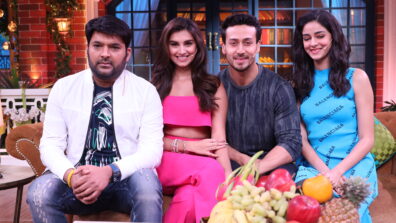 Tiger Shroff, Ananya Pandey and Tara Sutaria on The Kapil Sharma Show