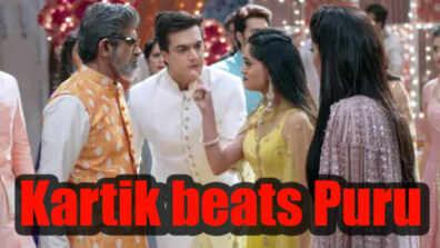 Yeh Rishta Kya Kehlata Hai: Kartik to beat Puru Mama for misbehaving with Naira