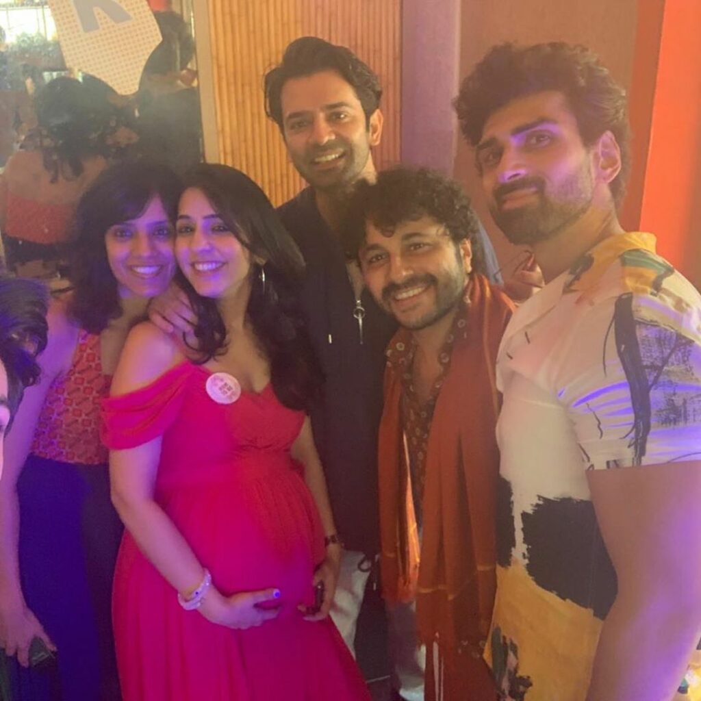 Baby shower of Barun Sobti’s wife Pashmeen Manchanda - 9