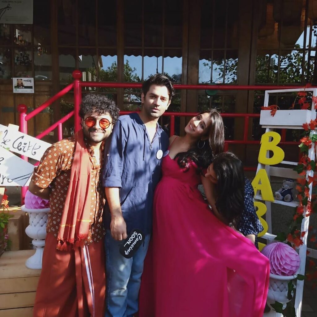 Baby shower of Barun Sobti’s wife Pashmeen Manchanda - 10