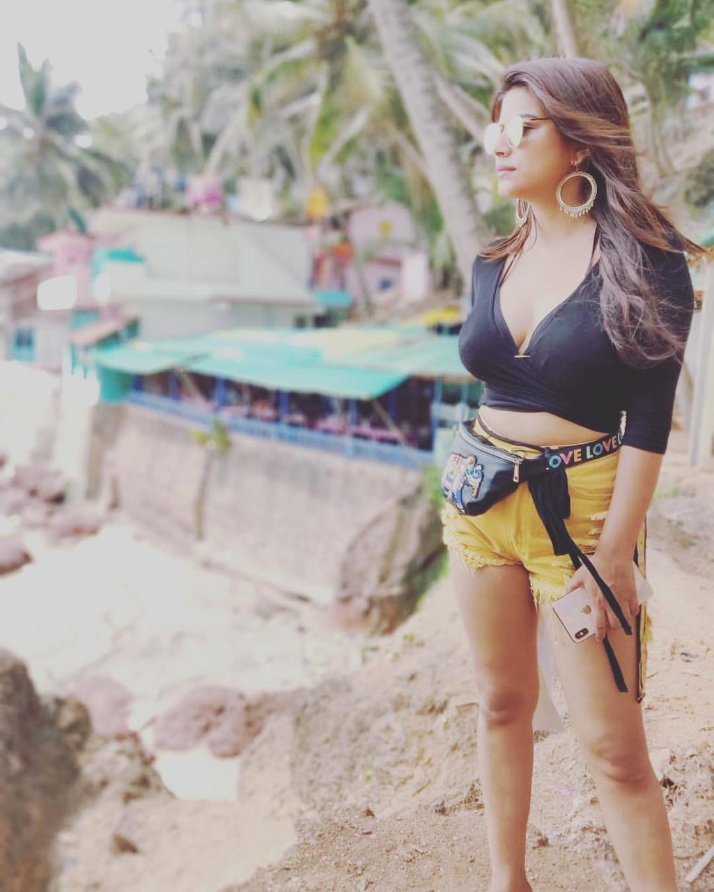 Bhumika Gurung aka Nimki has a gala time in Goa 2