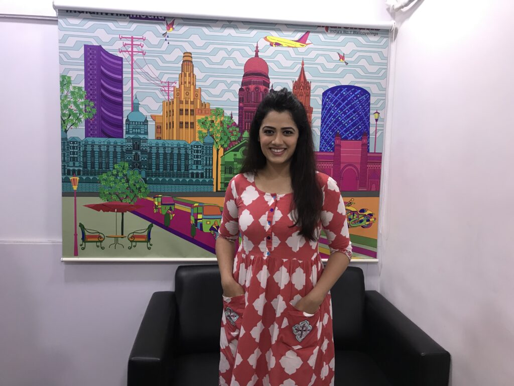 Girija Oak poses after a fun LIVE chat with IWMBuzz - 1