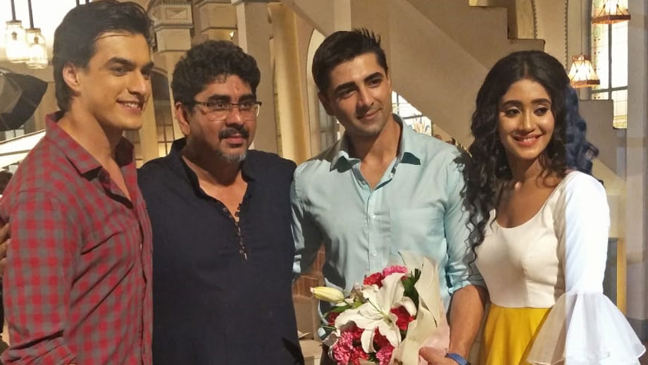 Shivangi Joshi's birthday celebration on the sets 1