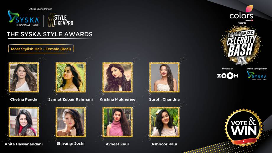 Vote Now: Who has the Most Stylish Hair (Real)? Chetna Pande, Jannat Zubair Rahmani, Krishna Mukherjee, Surbhi Chandna, Anita Hassanandani, Shivangi Joshi, Avneet Kaur, Ashnoor Kaur 1