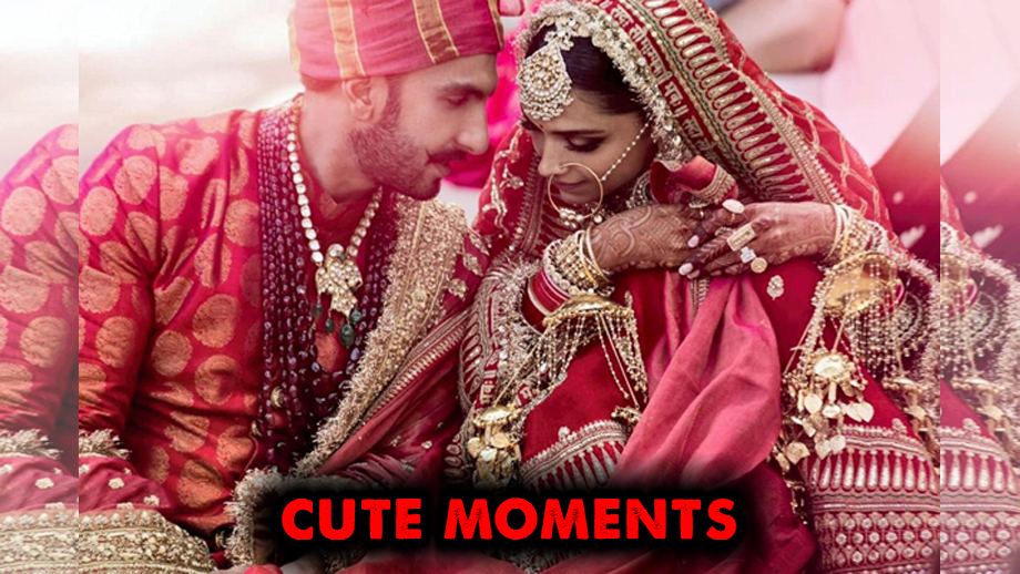 All the cute moments of Ranveer Singh and Deepika Padukone