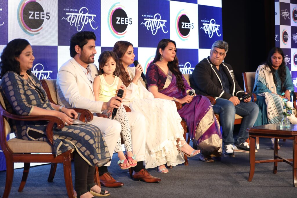 Dia Mirza and Mohit Raina at the launch of ZEE5 Original Kaafir - 1