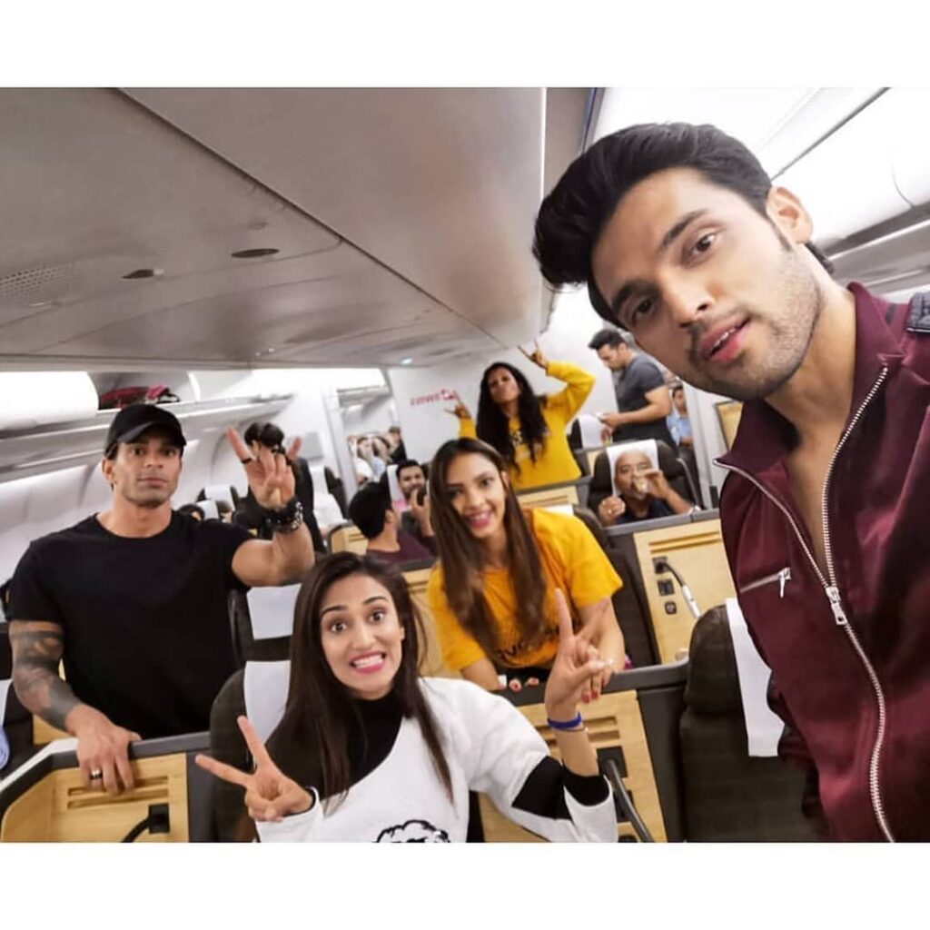 Kasautii Zindagii Kay actors Parth Samthaan, Erica Fernandes and Karan Singh Grover leave for Switzerland - 4