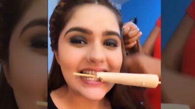 Kulfi treat for Anjali Anand on Kulfi Kumar Bajewala set