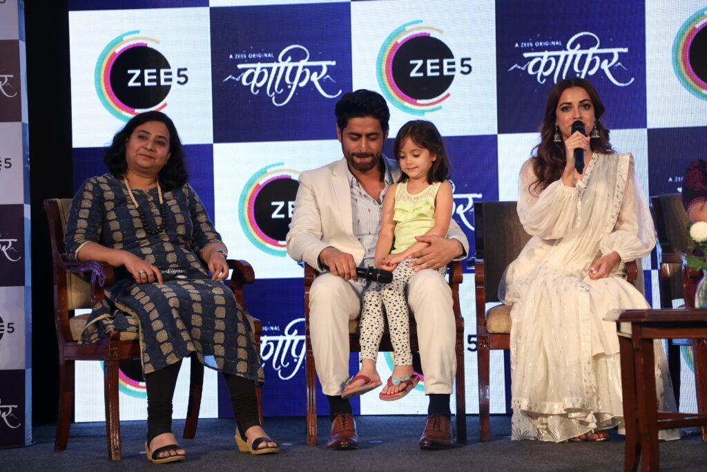 Dia Mirza and Mohit Raina at the launch of ZEE5 Original Kaafir - 0